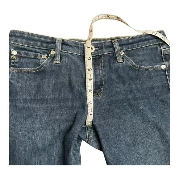 AG Adriano Goldschmied Jeans The Stilt Cigarette Leg Dark Wash Denim Women’s 28R - Picture 12 of 16